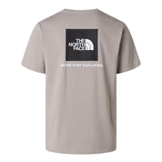 The North Face T-Shirt Evolution Half Dome Uomo Misto Cotone Beige Stone Slab