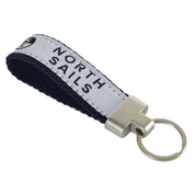North Sails portachiavi keyring nastro logato ring bianco 623266