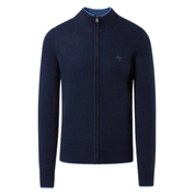 North Sails maglione misto cashmere FULL ZIP manica lunga finezza 12 navy blu 699147