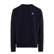 North Sails Felpa manica lunga girocollo CREWNECK SWEATSHIRT blu navy 691220