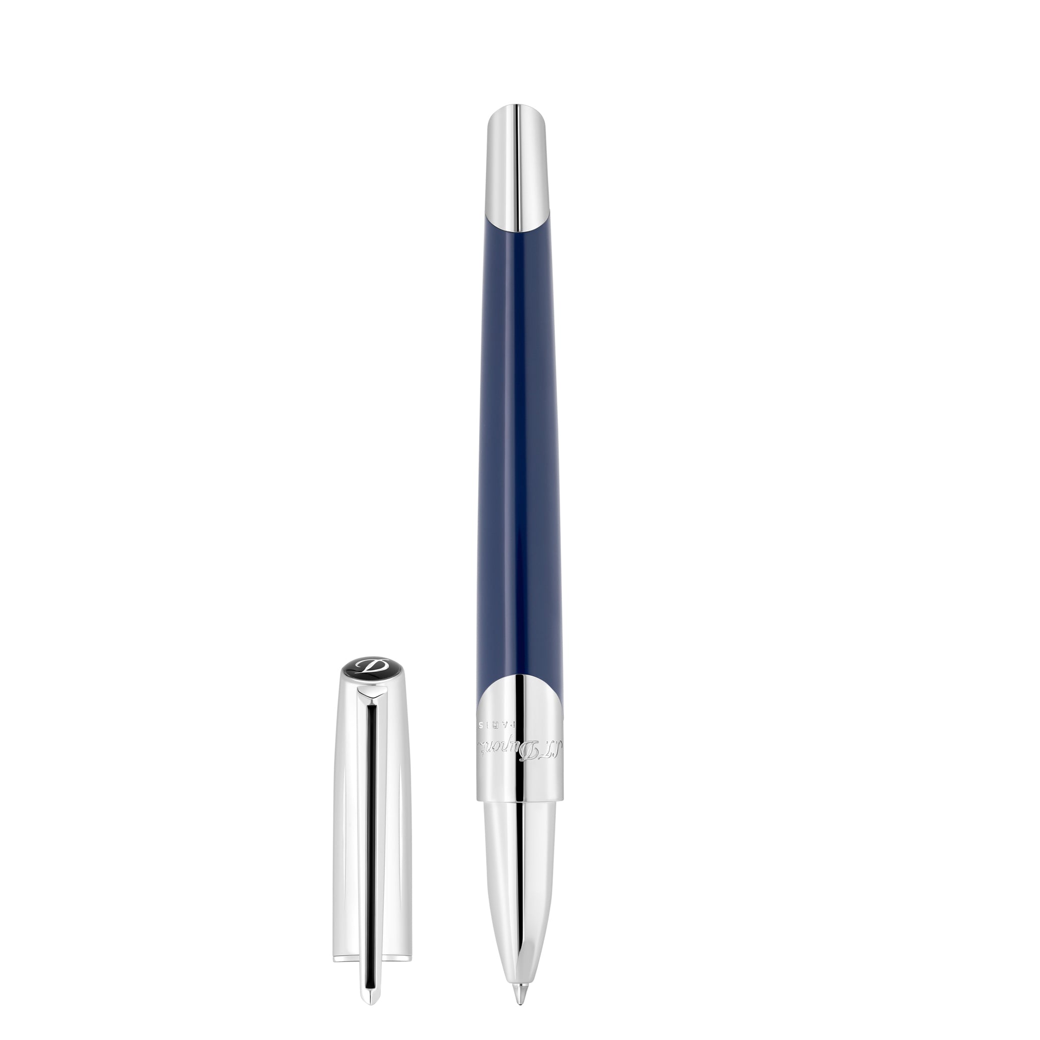 S.t.dupont biro penna roller Defi millenium blu in ottone 153x13 - 51 g 402736