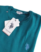 U.s. Polo Assn. Girocollo Verde Uomo