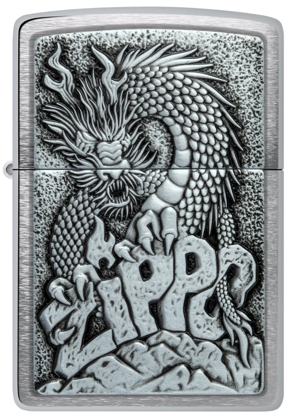 Zippo Ricaricabile Antivento Made In Usa Nel Box Regalo Argento Unisex