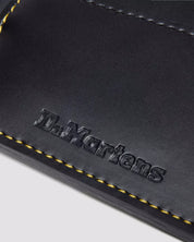 Dr. Martens Portacarte Black Kiev Pelle Nero Unisex con Portachiavi