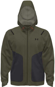 Under Armour Giacca Antivento UA Unstoppable Uomo in Poliestere Idrorepellente Verde Militare