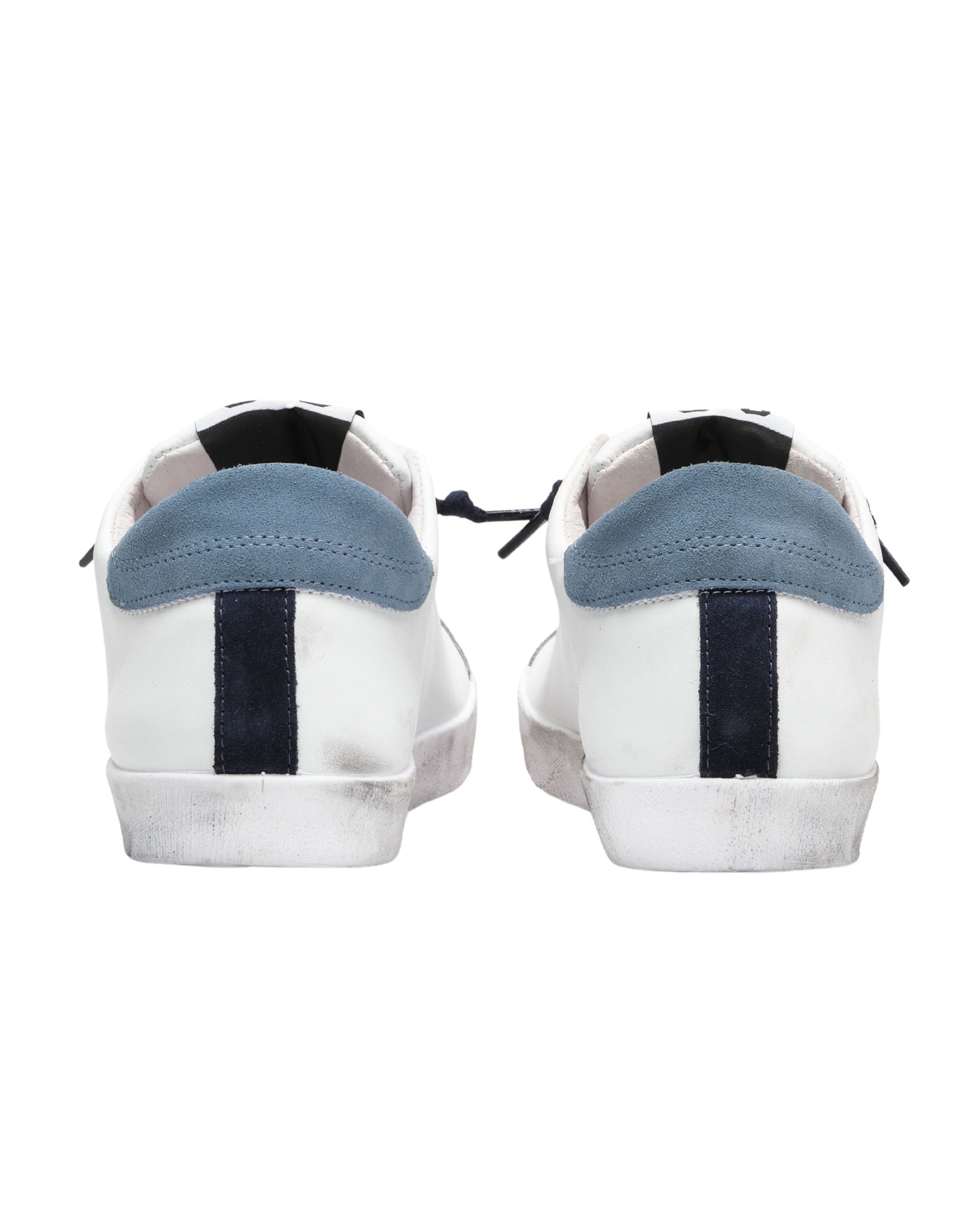 Sneaker One Star In Pelle Bianco Uomo