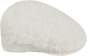 Kangol Cappello Furgora 504 Iconico in Misto Angora e Acrilico Bianco Avorio Unisex