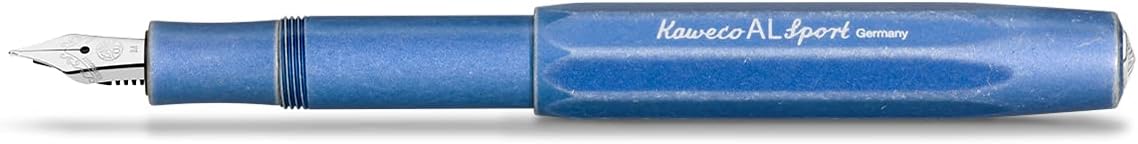 Kaweco AL SPORT Fountain Pen stonewashed blu penna stilografica gift box