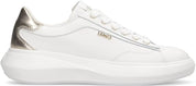 Liu jo scarpe donna sneakers Casper 01 pelle Bianco/Oro Rosa