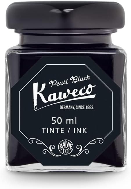Kaweco bottiglia d'inchiostro nero perla 50 ml