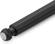 Kaweco SPECIAL "S" Portamine 0.7 Black, con gomma alluminio nero