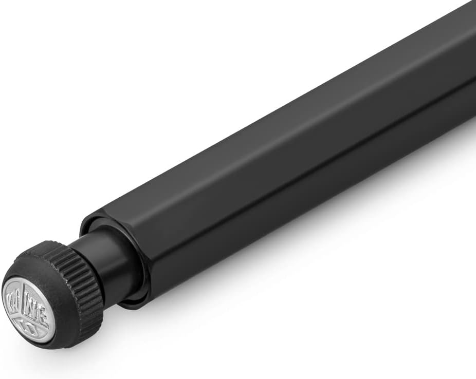 Kaweco SPECIAL "S" Portamine 0.7 Black, con gomma alluminio nero