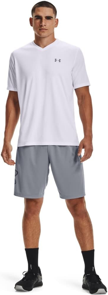 Under Armour TECH Graphic shorts pantaloncini allenamento corsa uomo men grigio