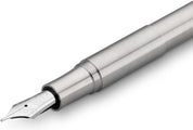 Kaweco SUPRA Fountain Pen argento gift box Acciaio