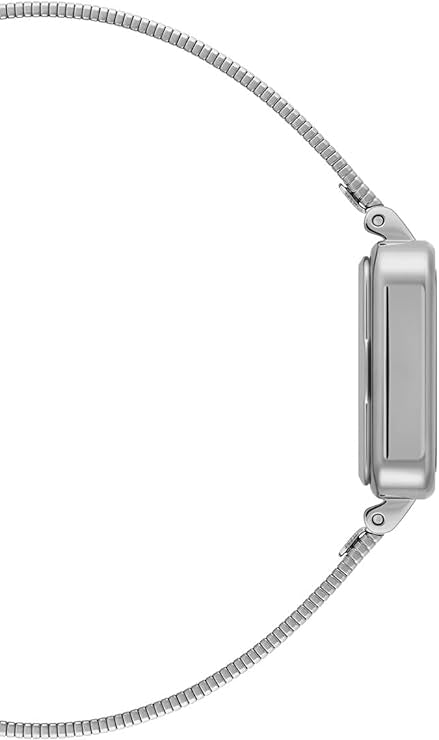 Daniel Wellington orologio donna 22x22 mm silver e nero inox doppia placcatura 3atm
