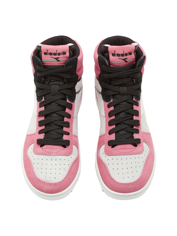 Diadora Sneakers Magic Basket Mid Pelle Rosa-2