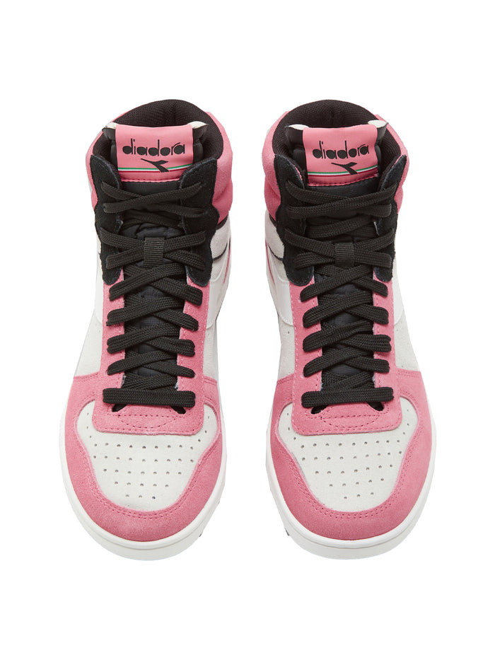 Diadora Sneakers Magic Basket Mid Pelle Rosa 2