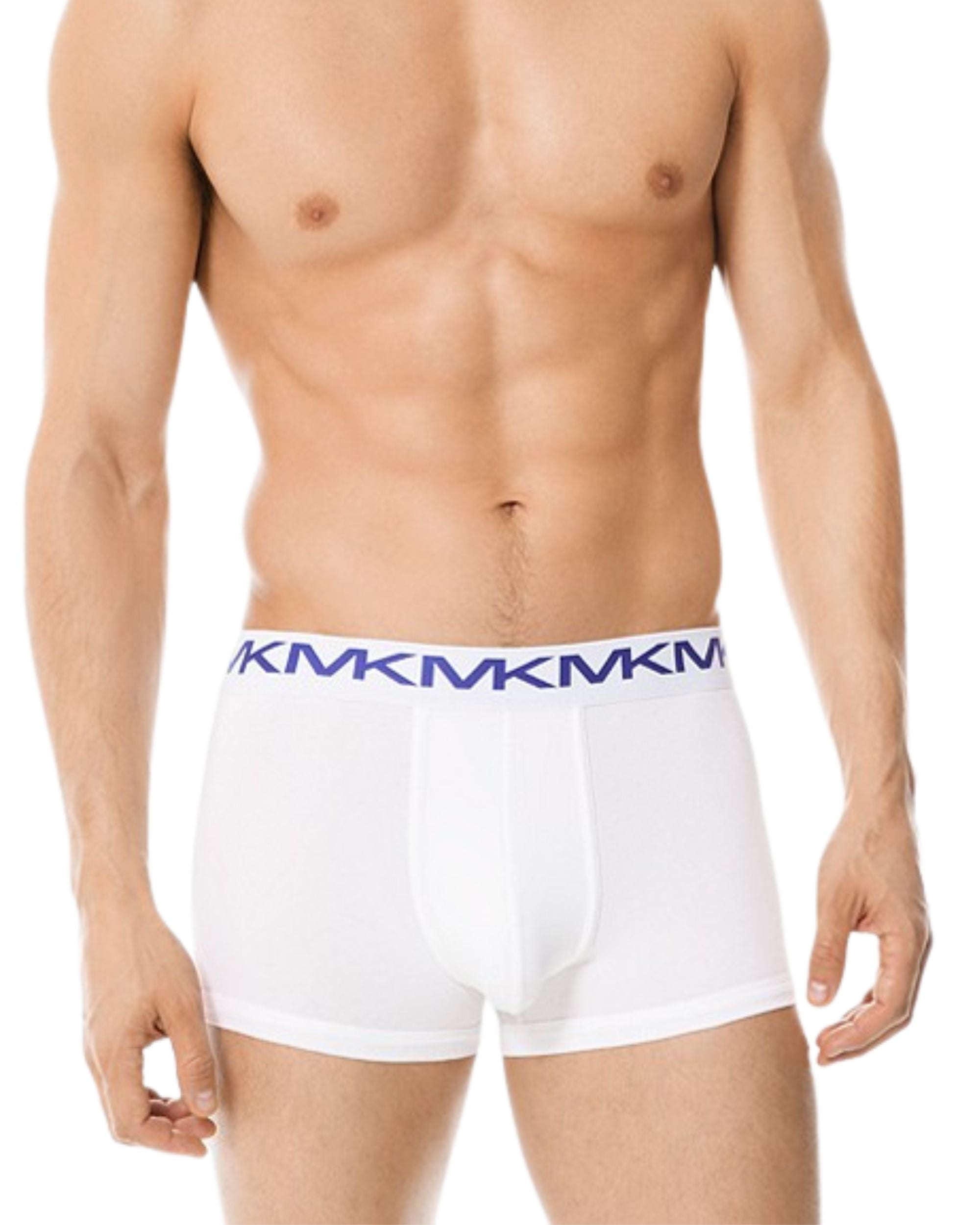 Michael Kors Tripack 3 Pezzi Set Kit Intimo Mutande Bianco Uomo