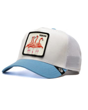 Goorin Bros. Trucker Cap Animal Farm 'flamingo Squad' White Unisex