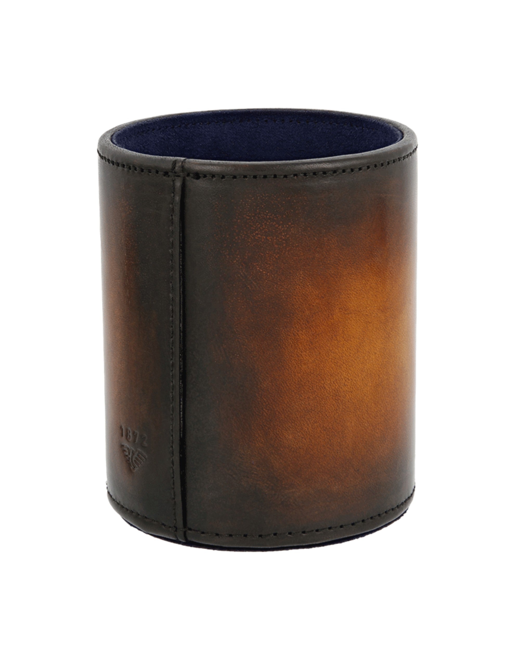 S.t.dupont Accessorio Porta Penne Da Scrivania In Pelle Marrone Unisex