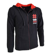 TUTA Felpa Uomo AC MILAN con cappuccio NERO