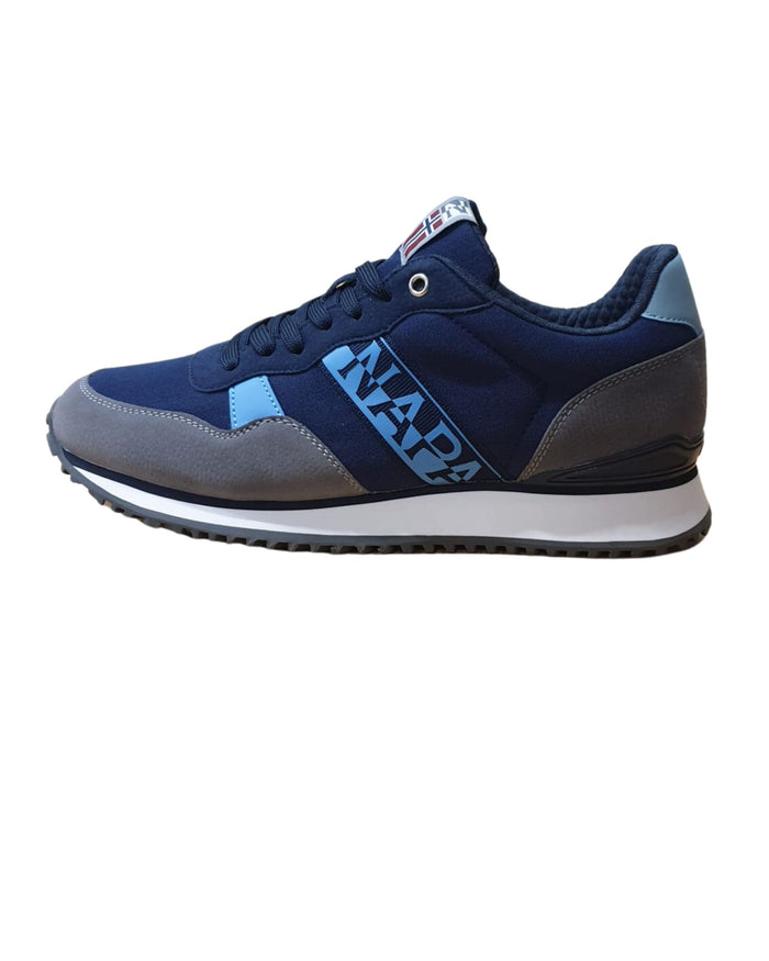 Napapijri Sneakers Basse Pelle/Tessuto Blu 2