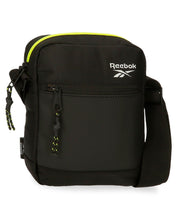 Reebok 17x22x6 Cm Borsa Tracolla Nero Uomo