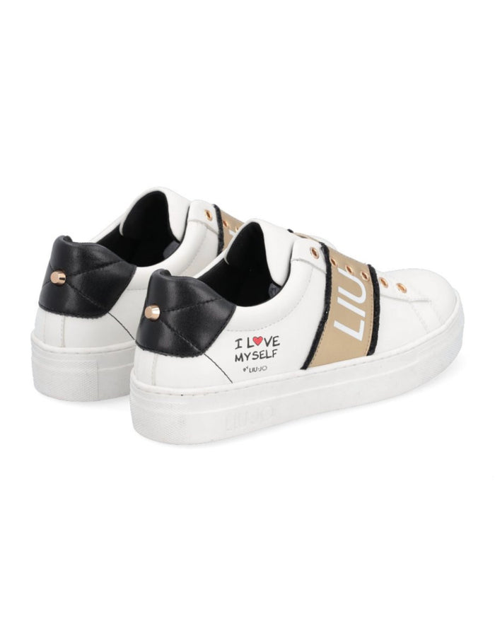 Liu Jo Sneakers Alicia Chic 268 Faux Leather White 3