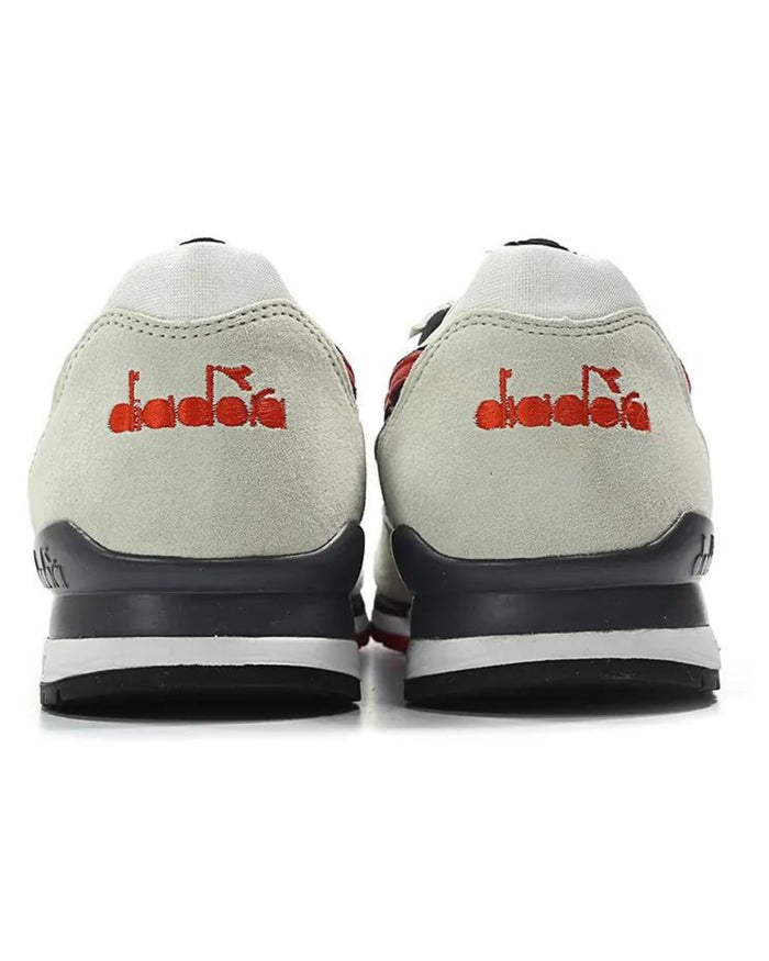 Diadora Sneakers Intrepid OG Pelle Grigio Chiaro/Dettagli Grigio Scuro 3