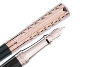 S.t.dupont Penna Stilografica Libertè Nera e Oro rosa 460601