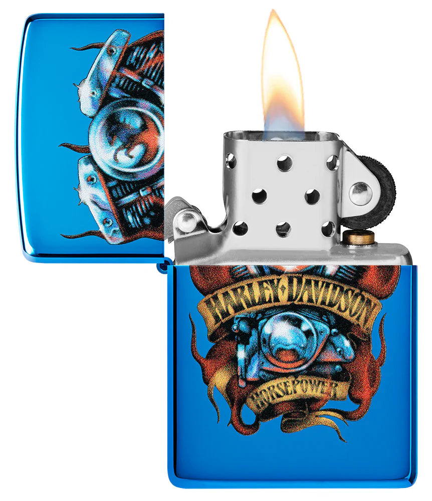 Zippo Made in USA 46216 Harley Davidson