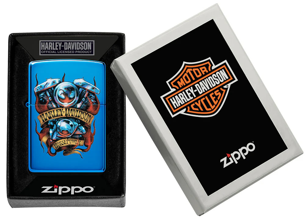 Zippo Made in USA 46216 Harley Davidson