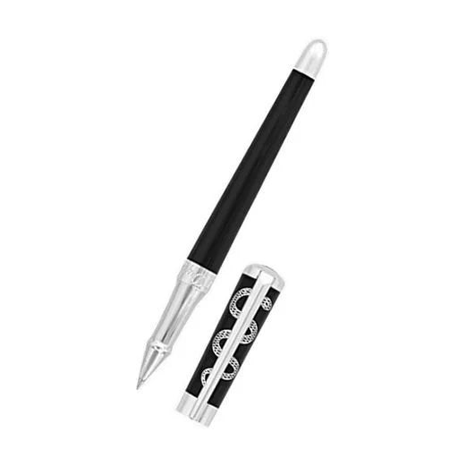 S.t.dupont biro penna roller Hippocrate Liberte, Lacca nera e Palladio - 462675