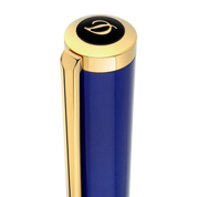 S.t.dupont Penna sfera Edizione Speciale Sword Liberty lacca blu e finiture oro 3597390284525