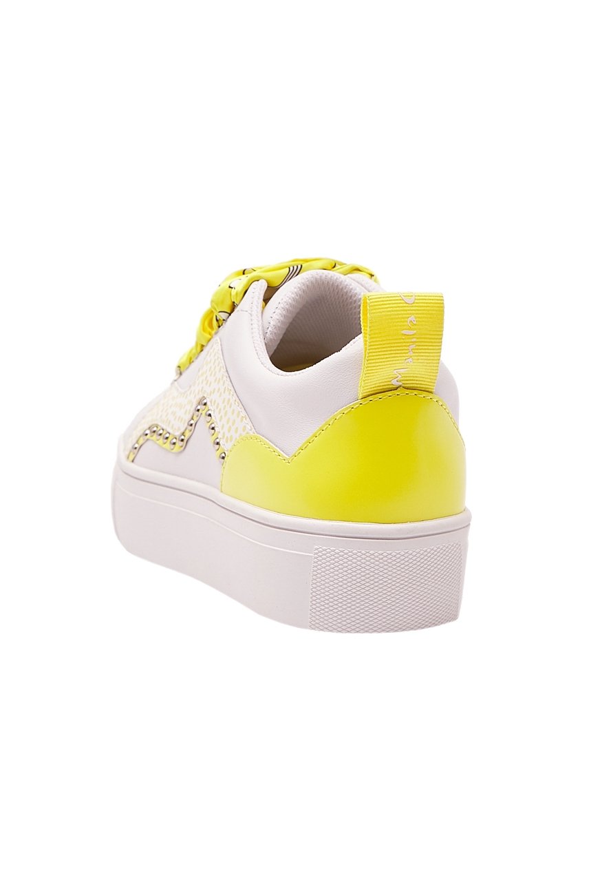 Manila Grace Sneakers Low Top Bianco