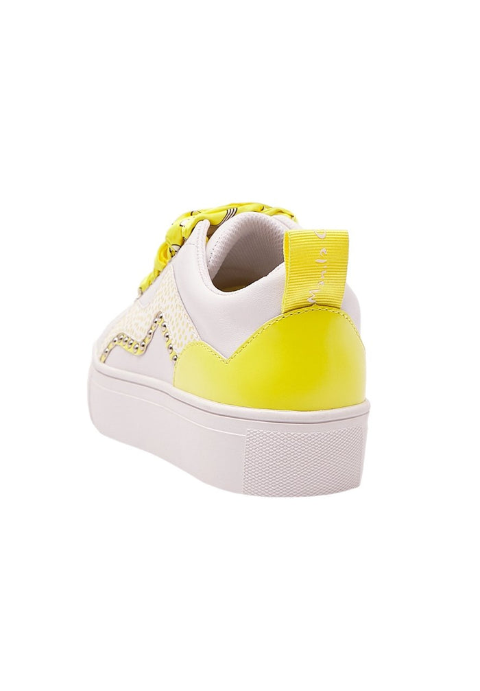 Manila Grace Sneakers Low Top Bianco 4