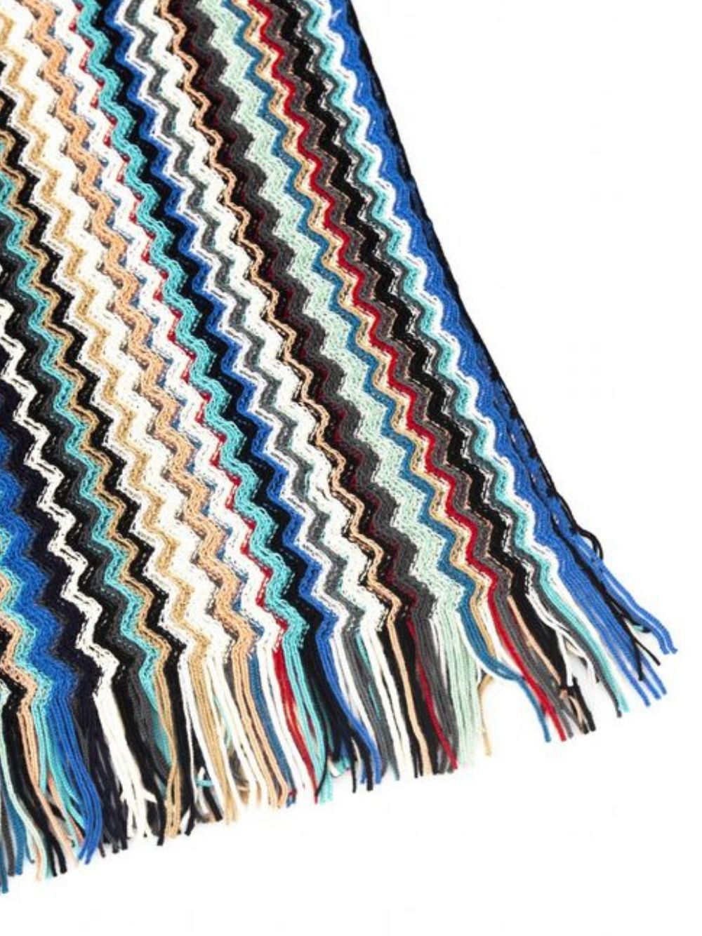 Missoni Stola Fantasia Geometrica Lana Multicolore