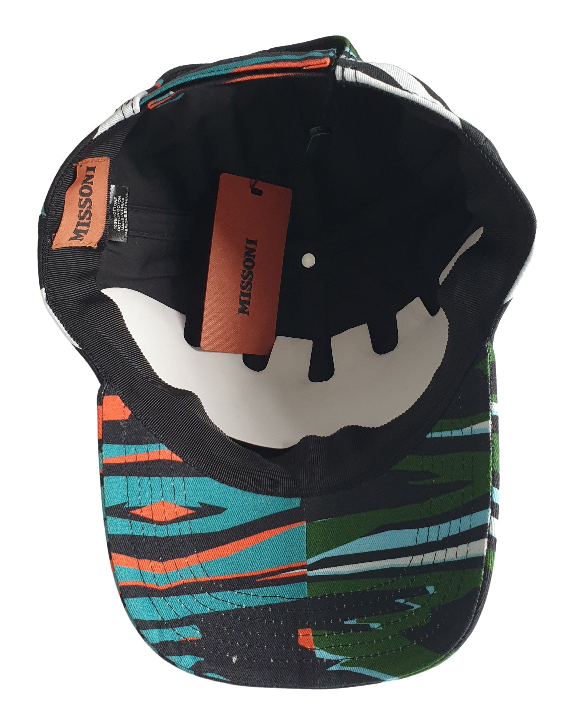 Missoni Cap Baseball Cotone Multicolore