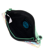 Gabs Pochette Logo Leather Black