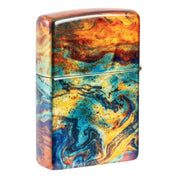 Zippo accendino ricaricabile antivento Made in USA Colorful 48778