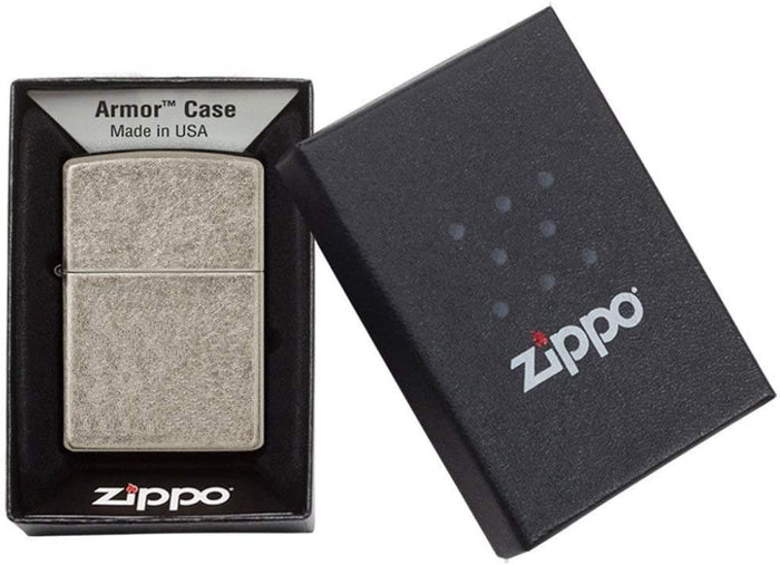 Zippo Windproof Refillable Made In Usa Silver Unisex 6