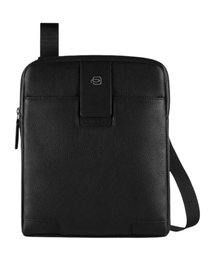 Piquadro Uomo Realizzato In Pelle Nero Unisex 1