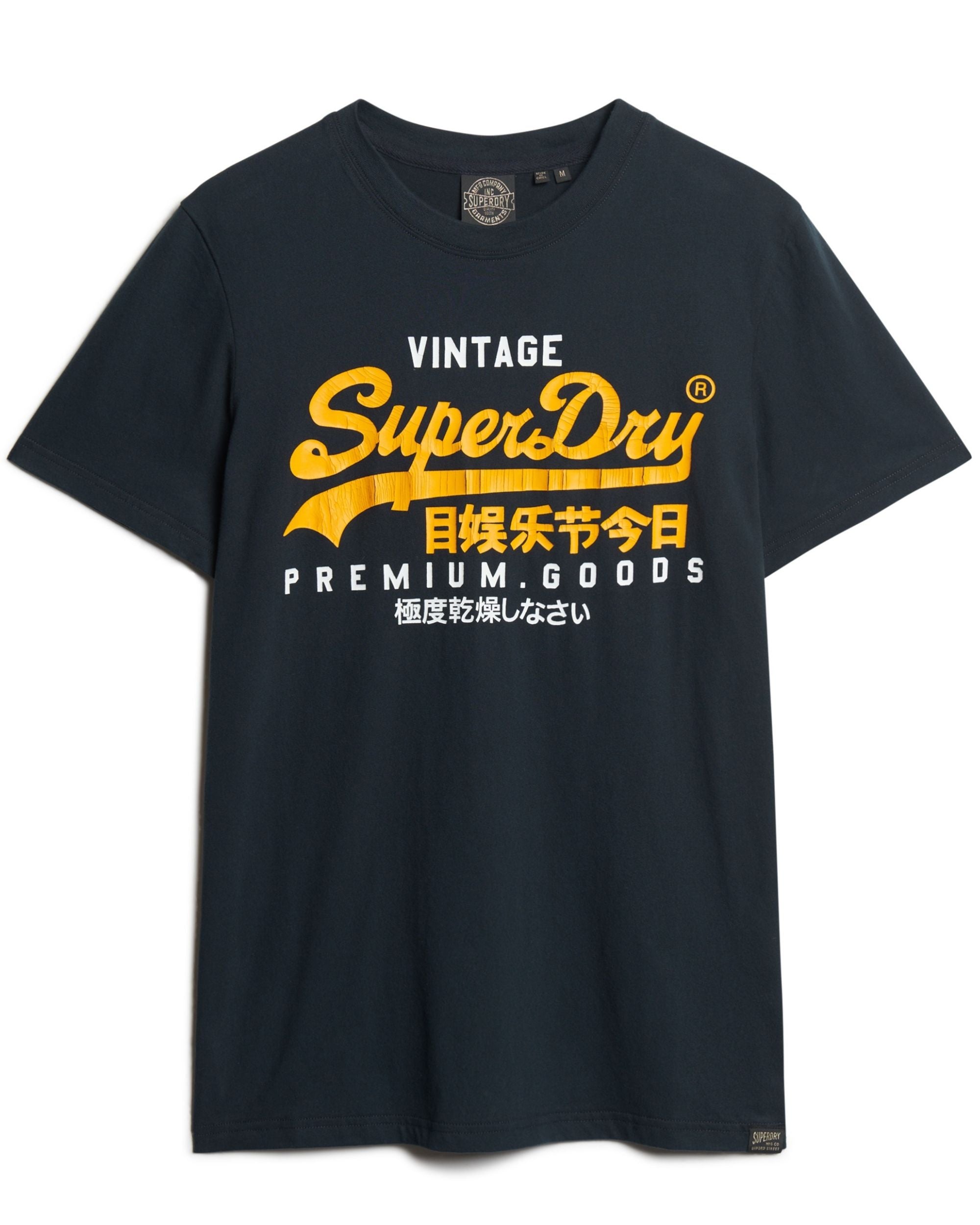 Superdry VL Duo Blue Cotton T-shirt