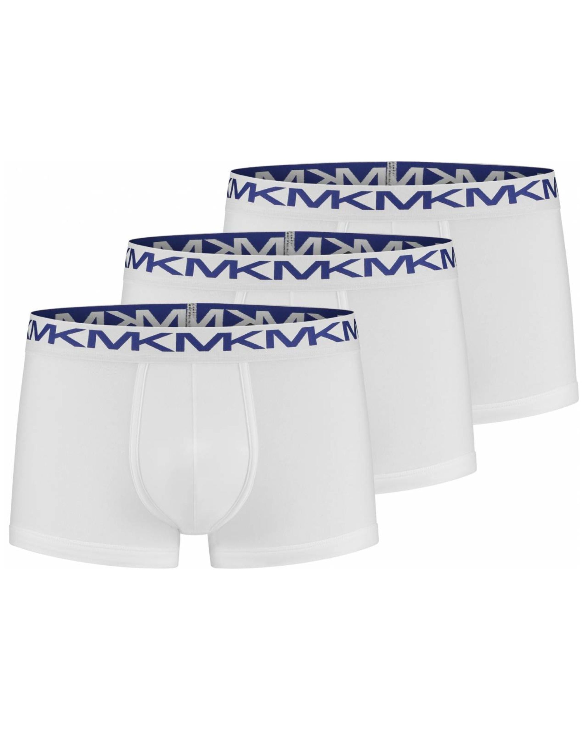 Michael Kors Tripack 3 Pezzi Set Kit Intimo Mutande Bianco Uomo