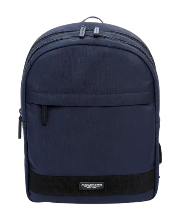Spalding & Bros A.g. Soft Travel Backpack Blu Unisex