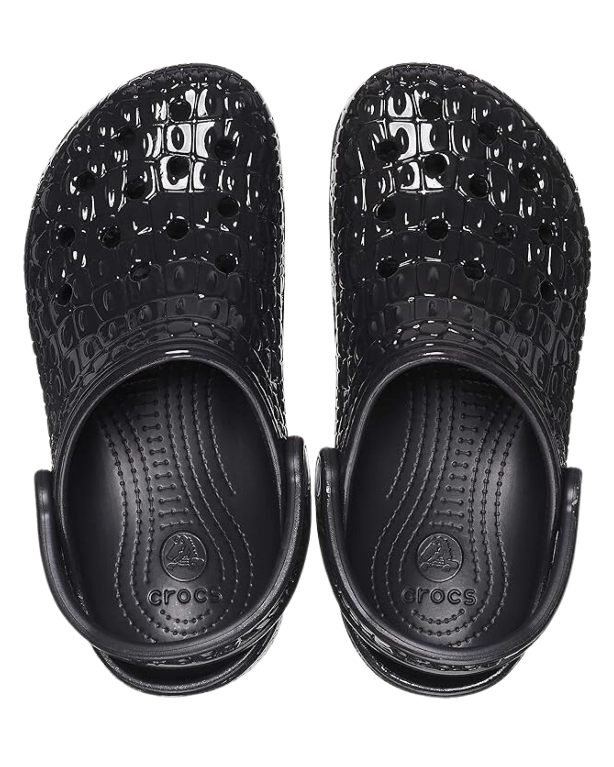 Crocs Clog Classic Metallic Crocskin Black