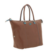 Gabs G3 Plus M Basic Borsa Zaino Trasformabile Hobo Shopper Tote Bauletto in Pelle Cuoio Scuro