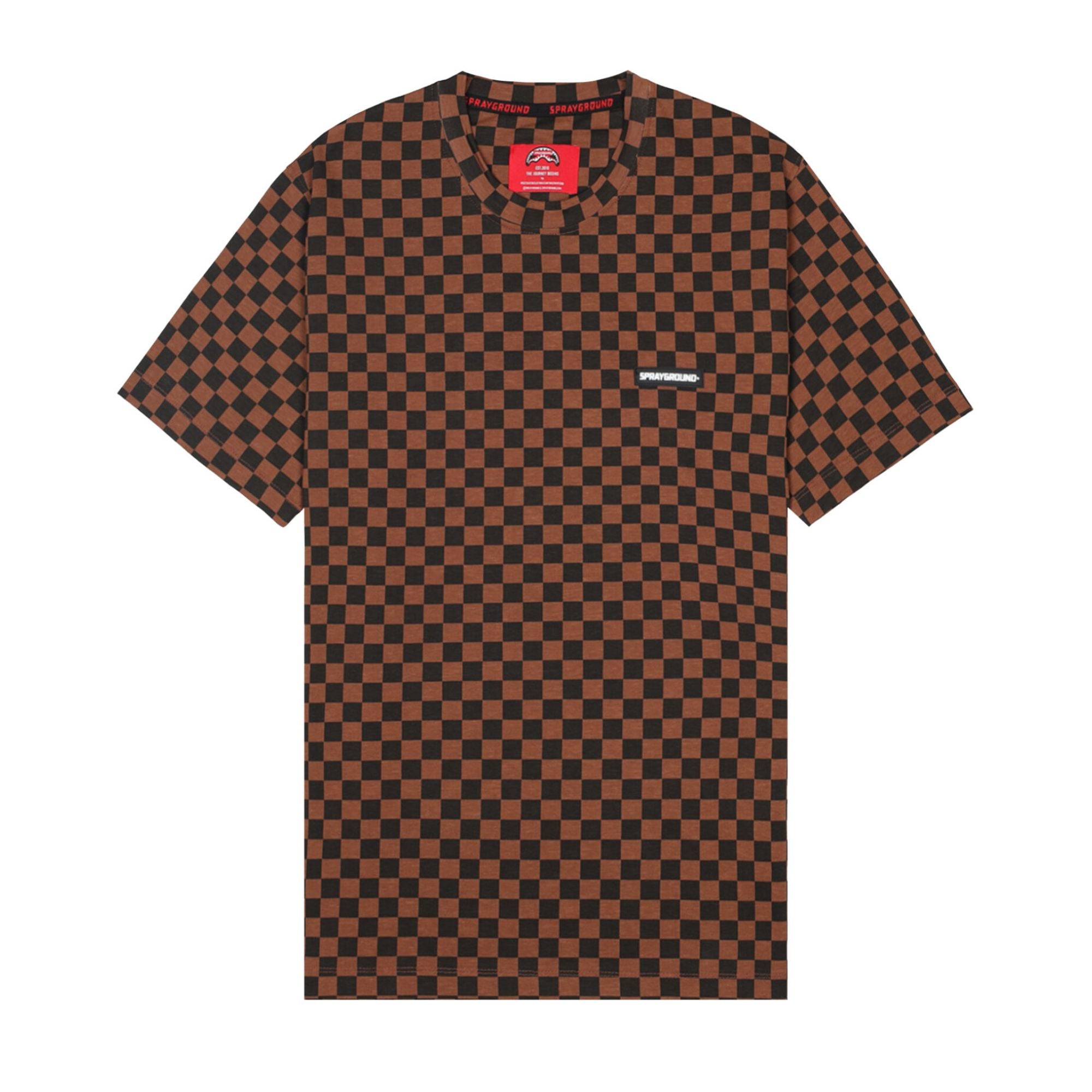 Sprayground T-shirt maglietta uomo men limited edition marrone SP837