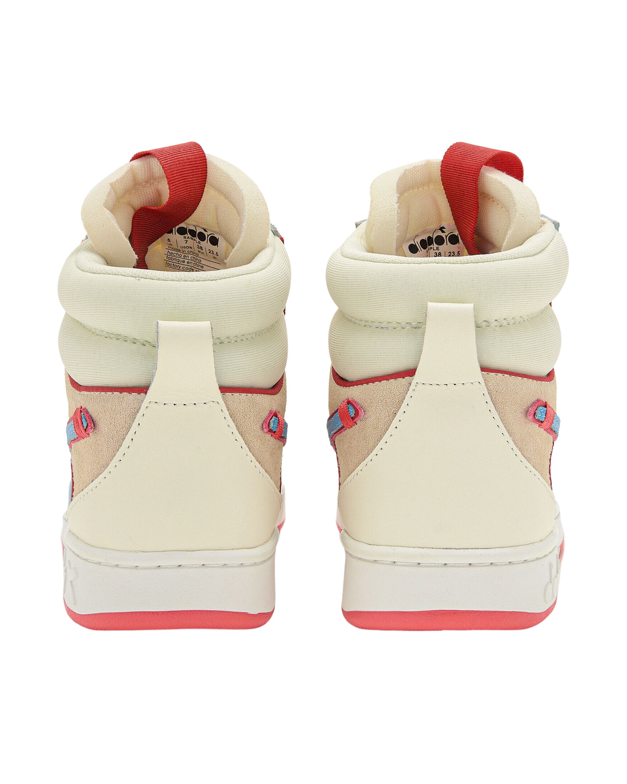 Diadora Magic Basket Mid Label WN Suede Bianco