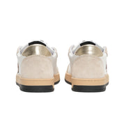 2Star Scarpe Sneakers Made in Italy artigianali Week Star Pelle Bianco Beige Leo